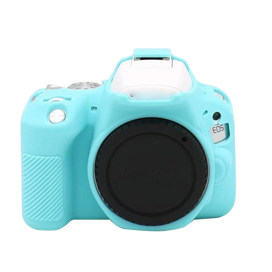 For Canon EOS 250D Soft Silicone Protective Case (Blue) by bashfashion