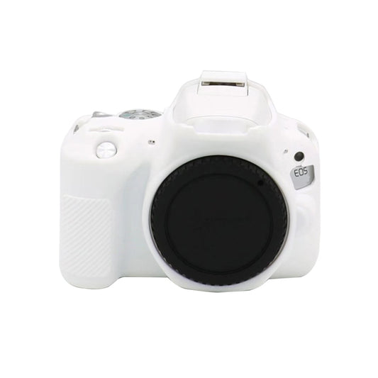 For Canon EOS 250D Soft Silicone Protective Case (White) by bashfashion