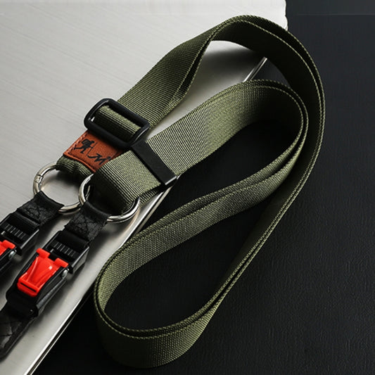 XJ03 Camera Shoulder Hanging Neck Strap(Dark Green) by bashfashion
