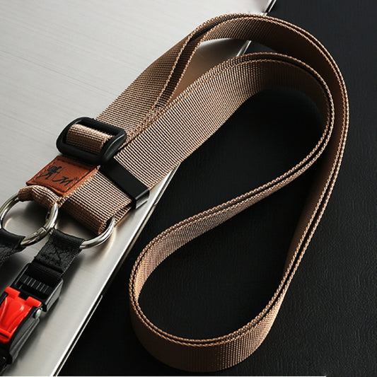 XJ03 Camera Shoulder Hanging Neck Strap(Khaki) by bashfashion