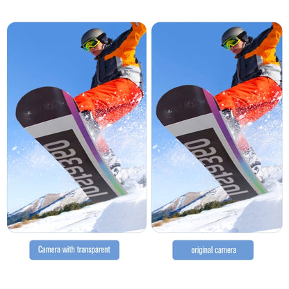 For Insta360 X3 STARTRC No Disassembly Transparent Lens Protection Cover(Transparent) by STARTRC