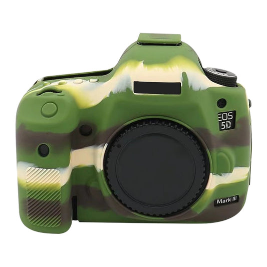 For Canon EOS 5DS Soft Silicone Protective Case (Camouflage) by bashfashion