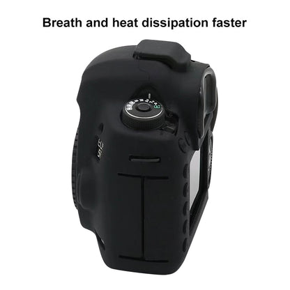 For Canon EOS 5DS Soft Silicone Protective Case (Camouflage) by bashfashion