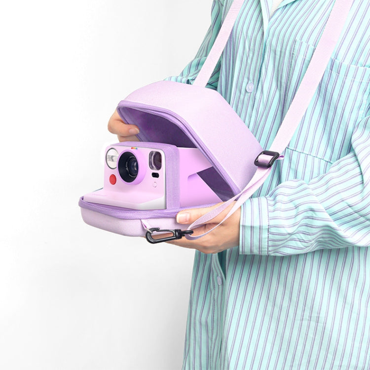 For Polaroid One Step 2 / NOW EVA Camera Case Shockproof Camera Storage Bag (Purple) by bashfashion