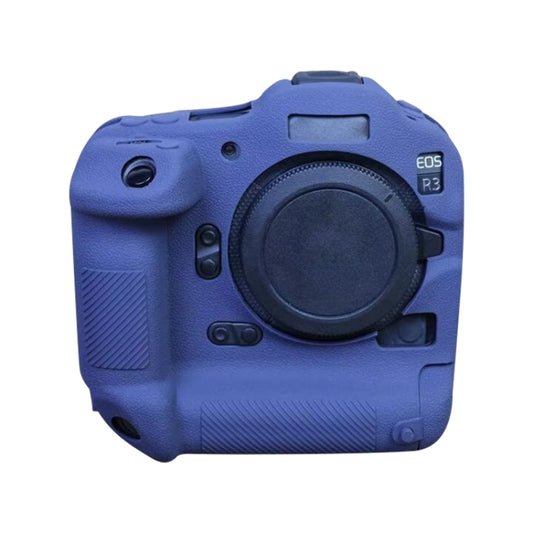 For Canon EOS R3 Soft Silicone Protective Case (Blue) by bashfashion