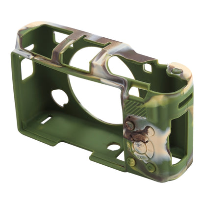 Soft Silicone Protective Case for FUJIFILM X-A5(Camouflage) by bashfashion