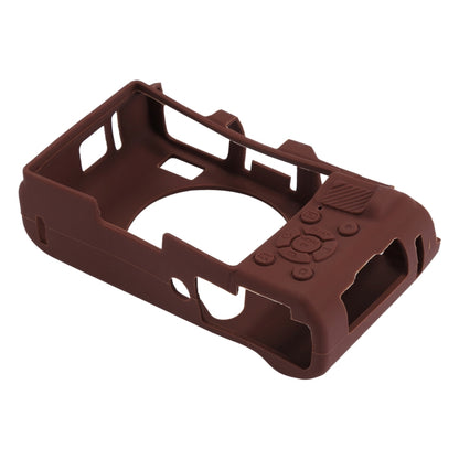Soft Silicone Protective Case for FUJIFILM X-A5(Coffee) by bashfashion