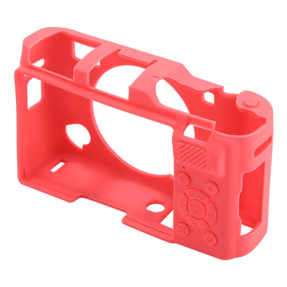 Soft Silicone Protective Case for FUJIFILM X-A5(Magenta) by bashfashion