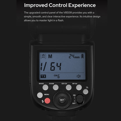 Godox V850III 2.4GHz Wireless Flash Speedlite Camera Light(AU Plug) by Godox