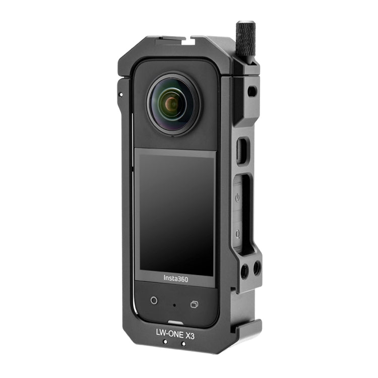 For Insta360 X3 YELANGU LW-ONE X3 Metal Cage Extended Frame Case by YELANGU