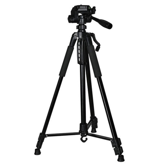 3366 Quality 1.4m Portable Phone Live Selfie Tripod DV SLR Camera Stand (Black) by bashfashion