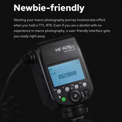 Godox MF-R76C TTL Macro Ring Flash for Canon by Godox