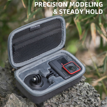 For Insta360 Ace / Ace Pro Sunnylife Portable Carrying Case Handbag Mini Travel Case Organizer Protective Bag (Black) by Sunnylife