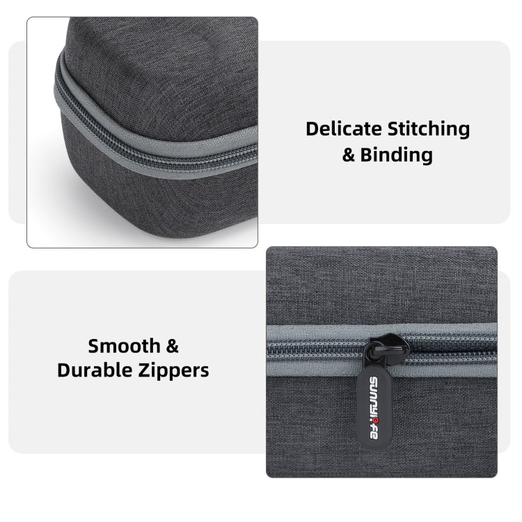 For Insta360 Ace / Ace Pro Sunnylife Portable Carrying Case Handbag Mini Travel Case Organizer Protective Bag (Black) by Sunnylife