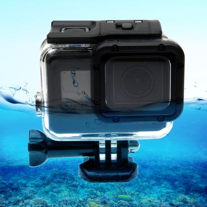 For GoPro NEW HERO /HERO6 /5 30m Waterproof Housing Protective Case + Hollow Back Cover with Buckle Basic Mount & Screw, No Need to Disassemble Lens(GP413) by bashfashion