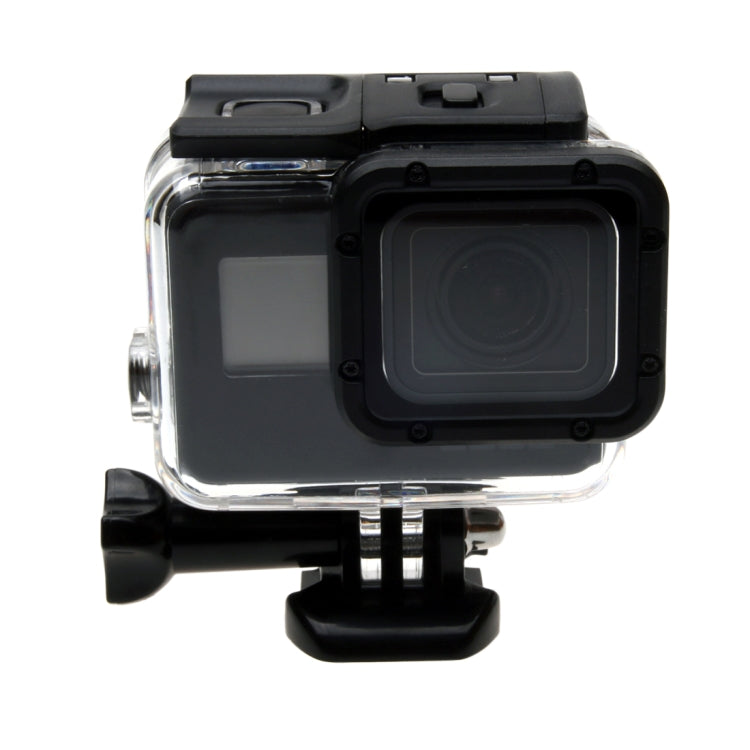 For GoPro NEW HERO /HERO6 /5 30m Waterproof Housing Protective Case + Hollow Back Cover with Buckle Basic Mount & Screw, No Need to Disassemble Lens(GP413) by bashfashion