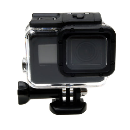 For GoPro NEW HERO /HERO6 /5 30m Waterproof Housing Protective Case + Hollow Back Cover with Buckle Basic Mount & Screw, No Need to Disassemble Lens(GP413) by bashfashion