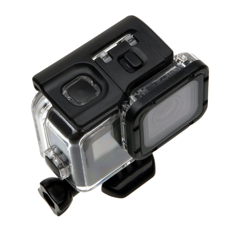 For GoPro NEW HERO /HERO6 /5 30m Waterproof Housing Protective Case + Hollow Back Cover with Buckle Basic Mount & Screw, No Need to Disassemble Lens(GP413) by bashfashion