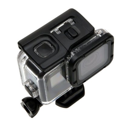 For GoPro NEW HERO /HERO6 /5 30m Waterproof Housing Protective Case + Hollow Back Cover with Buckle Basic Mount & Screw, No Need to Disassemble Lens(GP413) by bashfashion