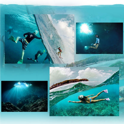 For GoPro NEW HERO /HERO6 /5 30m Waterproof Housing Protective Case + Hollow Back Cover with Buckle Basic Mount & Screw, No Need to Disassemble Lens(GP413) by bashfashion