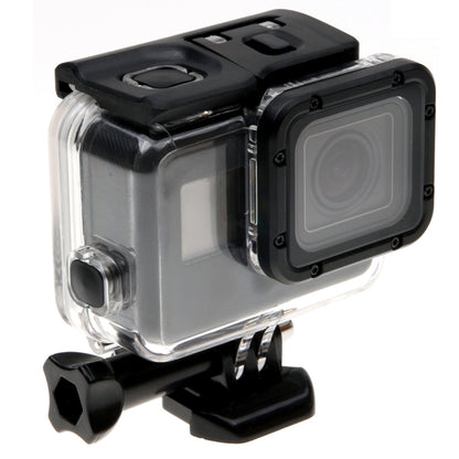 For GoPro HERO6 /5 Skeleton Housing Protective Case + Hollow Back Cover with Buckle Basic Mount & Screw, No Need to Disassemble Lens by bashfashion