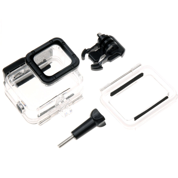 For GoPro HERO6 /5 Skeleton Housing Protective Case + Hollow Back Cover with Buckle Basic Mount & Screw, No Need to Disassemble Lens by bashfashion