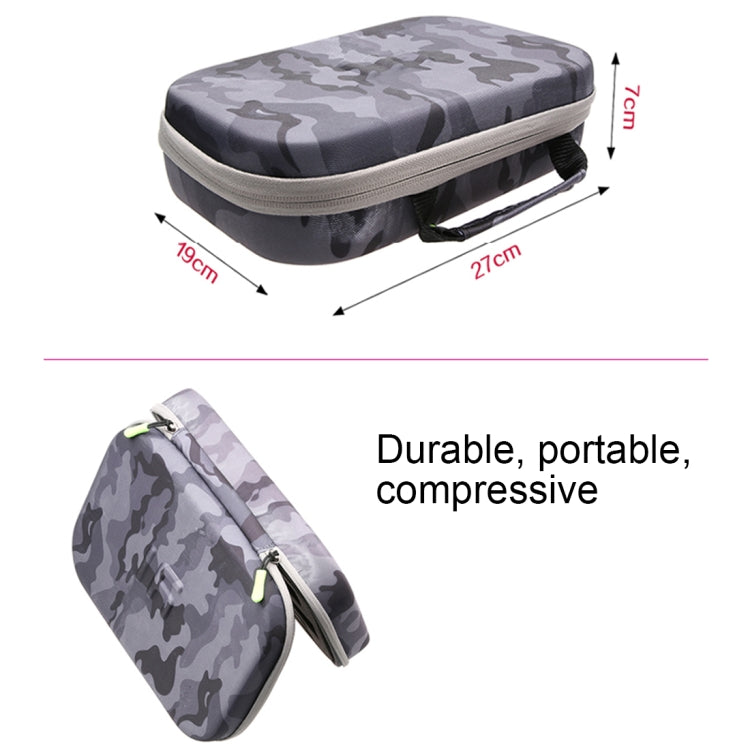 Camouflage Pattern EVA Shockproof Waterproof Portable Case forGoPro, Insta360, DJI and Other Action Cameras Accessories, Size: 27cm x 19cm x 7cm by bashfashion
