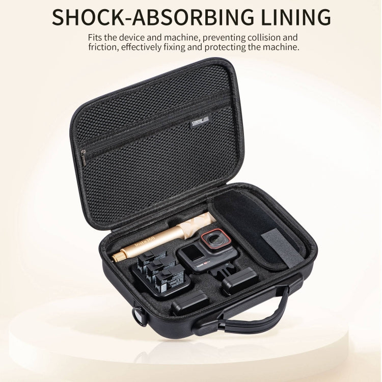 For Insta360 Ace / Ace Pro STARTRC Portable PU Storage Box Case (Black) by STARTRC