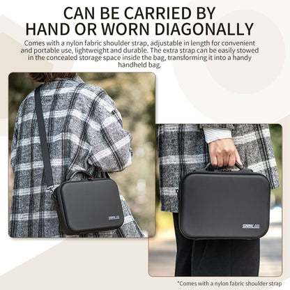 For Insta360 Ace / Ace Pro STARTRC Portable PU Storage Box Case (Black) by STARTRC