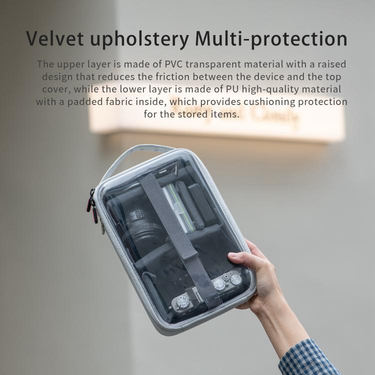 STARTRC Mirrorless Camera DIY Visual Messenger Bag (Grey) by bashfashion