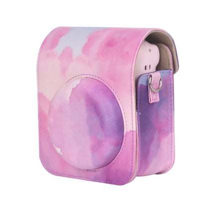 For FUJIFILM instax mini 12 Painted Full Body Leather Case Camera Bag with Strap(Dream Cloud) by bashfashion