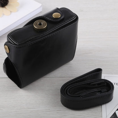 Full Body Camera PU Leather Case Bag with Strap for Canon G16 (Black) by bashfashion