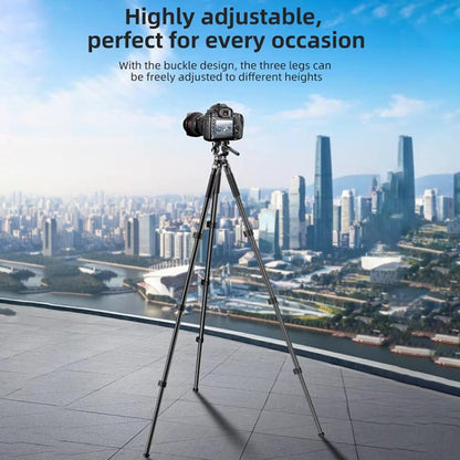 BEXIN RK294 Portable Collapsible Aluminum Alloy Camera Tripod (Black) by BEXIN