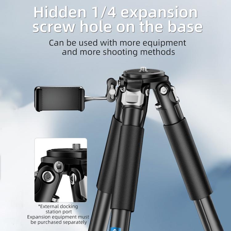 BEXIN RK264 Portable Collapsible Aluminum Alloy Camera Tripod (Black) by BEXIN