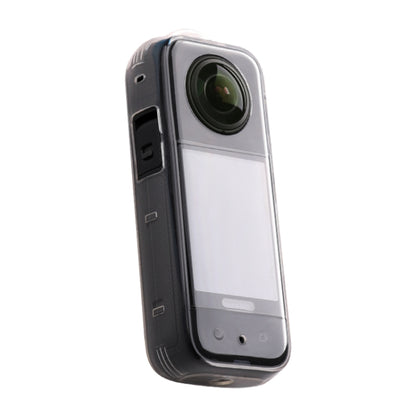 For Insta360 X3 Hollow Clear TPU Protective Case (Transparent) by bashfashion