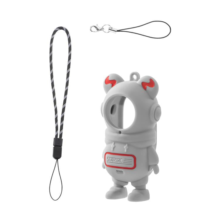 For Insta360 GO 3S STARTRC Cartoon Silicone Protective Case (Dark Gray) by STARTRC