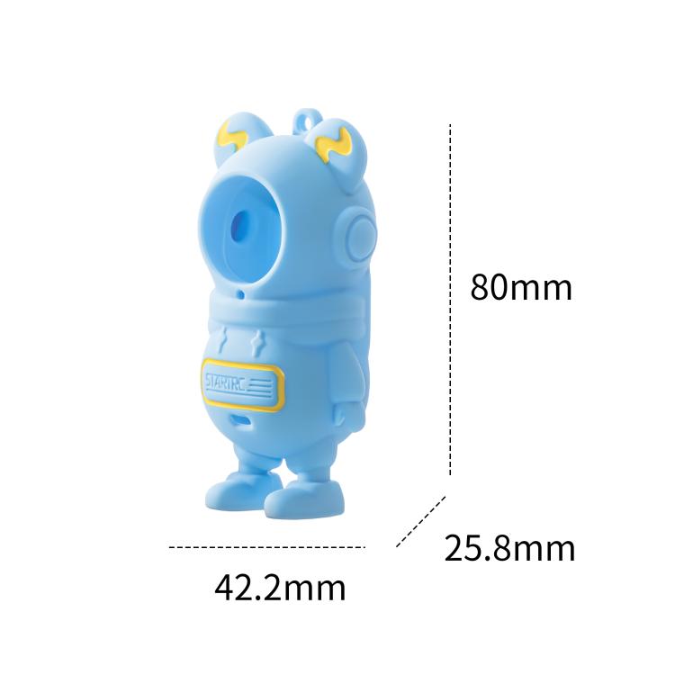 For Insta360 GO 3S STARTRC Cartoon Silicone Protective Case (Baby Blue) by STARTRC