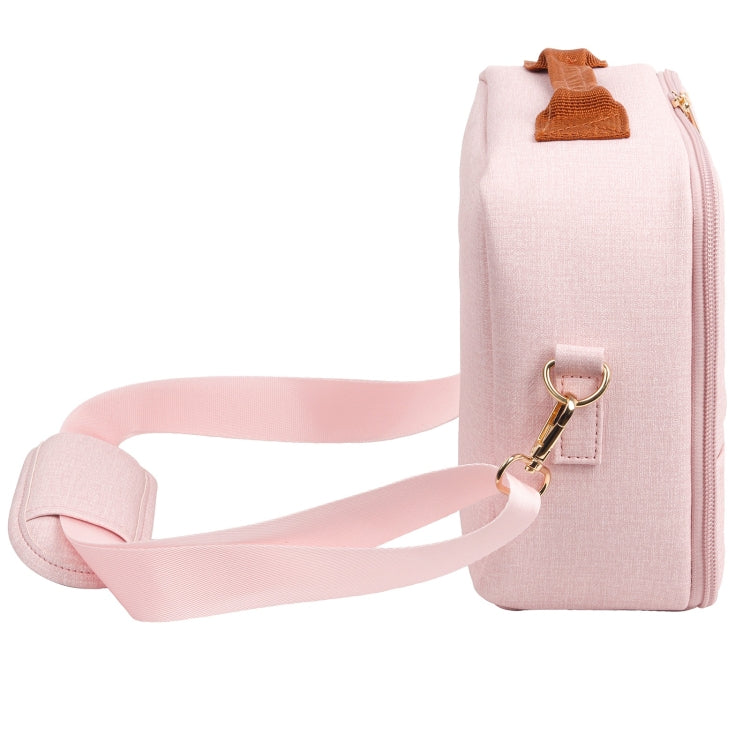 Portable Mini Printer Storage Bag For CP910/1200/1300 (Pink) by bashfashion