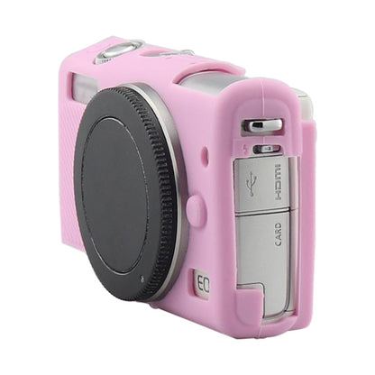 Soft Silicone Protective Case for Canon M100 (Pink) by bashfashion