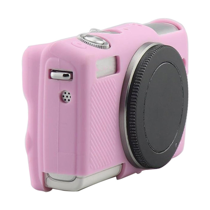 Soft Silicone Protective Case for Canon M100 (Pink) by bashfashion