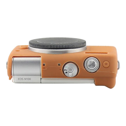 Soft Silicone Protective Case for Canon M100 (Brown) by bashfashion