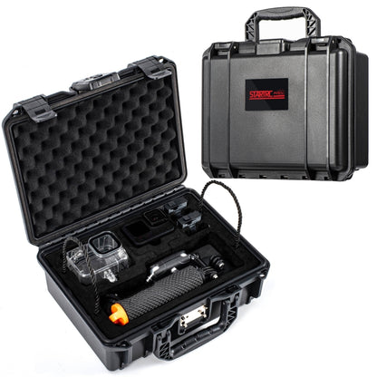 STARTRC DIY Combination Lock Waterproof Dual-layer Suitcase Storage Box (Black) by STARTRC