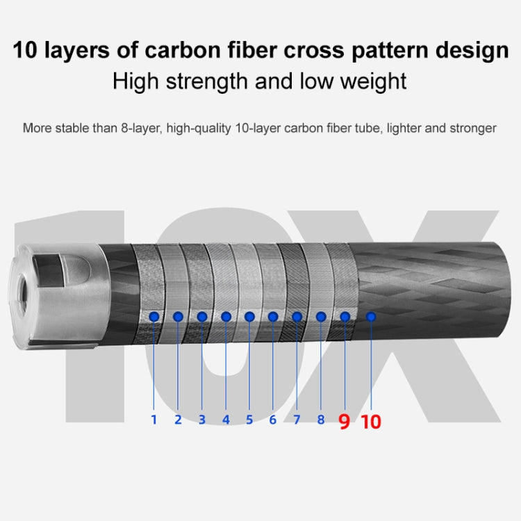 BEXIN P366C Camera Carbon Fiber Monopod Travel Live Selfie Bracket Holder by BEXIN
