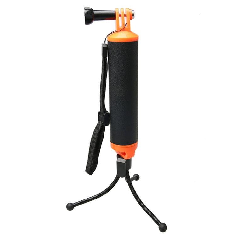 Floating Handle Grip with Tripod Holder & Adjustable Anti-lost Strap for GoPro, Insta360, DJI and Other Action Cameras by bashfashion