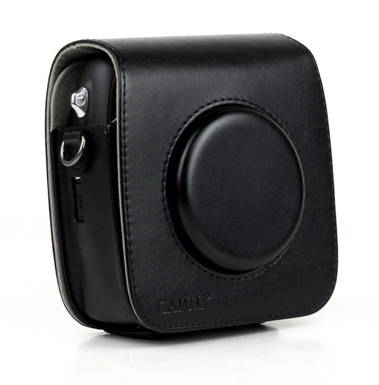 Vintage PU Leather Camera Case Protective bag for FUJIFILM Instax SQUARE SQ10 Camera, with Adjustable Shoulder Strap(Black) by bashfashion