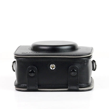 Vintage PU Leather Camera Case Protective bag for FUJIFILM Instax SQUARE SQ10 Camera, with Adjustable Shoulder Strap(Black) by bashfashion