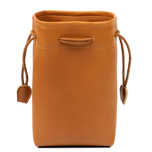 Universal Vintage PU Leather Bundle Pocket Case Bag for Polaroid Mini Camera& Digital Camera without Lens, with Rope Size: 19.5cm x 11.5cm x 7.5cm(Brown) by bashfashion