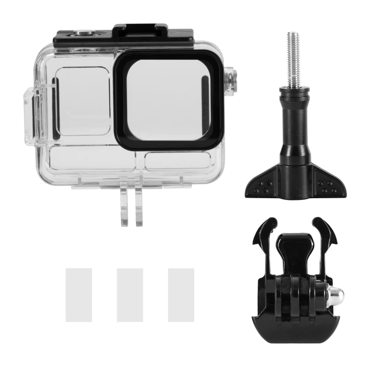 For Insta360 Ace Pro 2 Underwater Waterproof Housing Case with Base Adapter & Screw (Transparent) by bashfashion