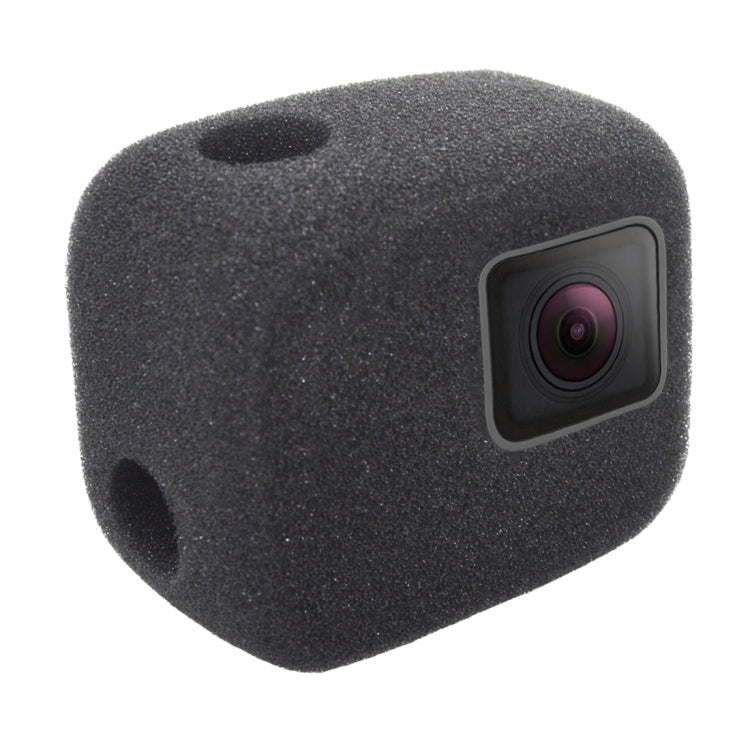 Foam Windshield Housing Case for GoPro HERO7 Black /6 /5(Black) by bashfashion