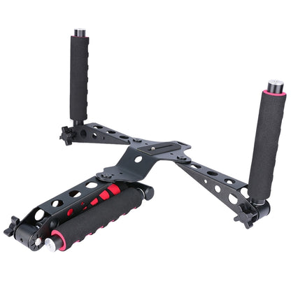 YELANGU D6-2 Rig I Multifunctional Handles Camera Shoulder Mount for DSLR Camera / Video Camera(Red) by YELANGU